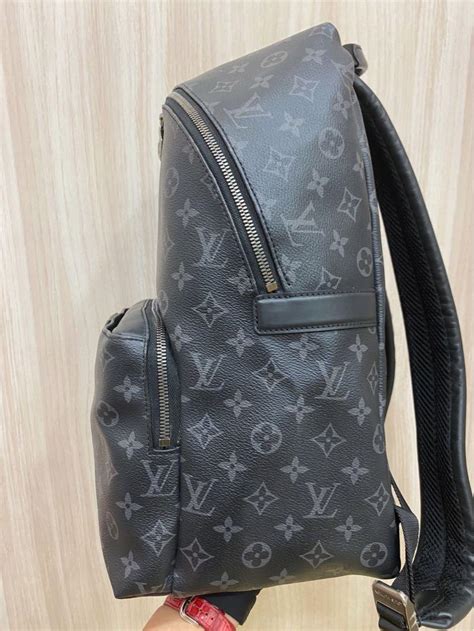 lv m43186|Louis Vuitton Discovery Backpack Monogram Eclipse PM Black.